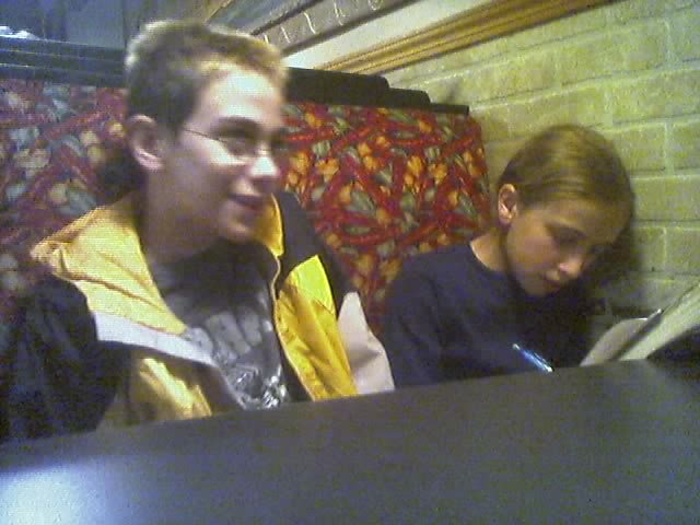 Brent and melinda at mexican
