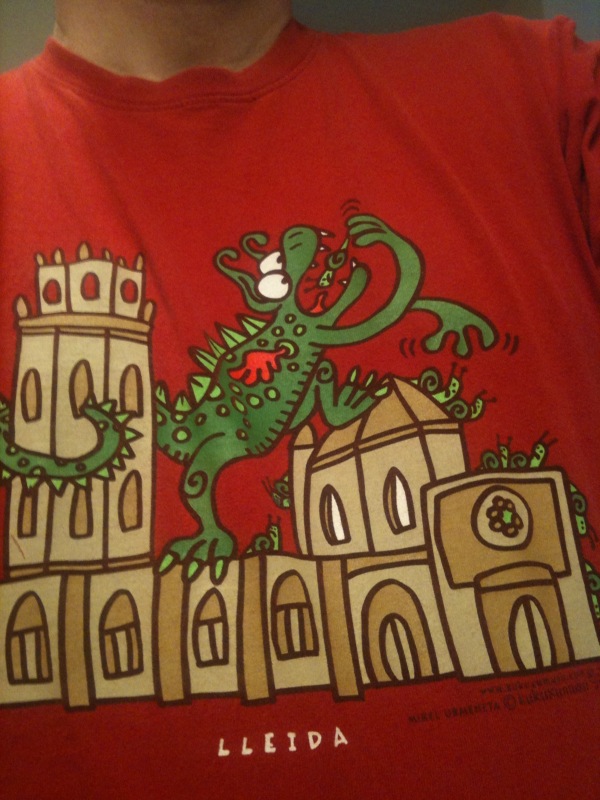 What to wear in New Years?  A Lleida t-shirt.